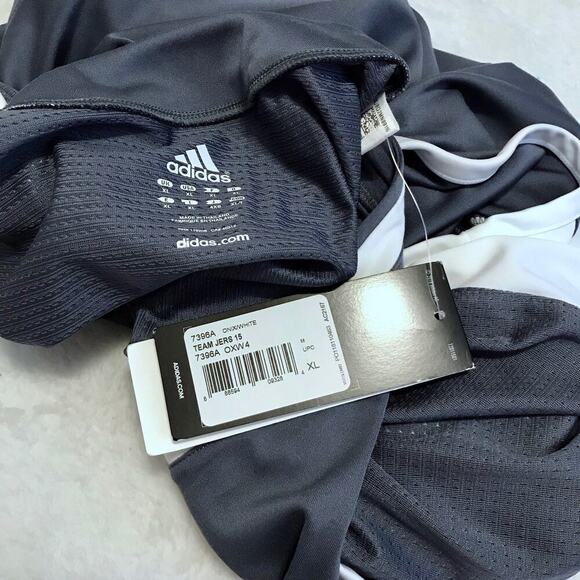 Adidas NWT Grey Generic Team Jersey Men XL - Picture 8 of 10